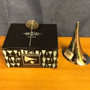 Gotham Wine Funnel Whit Filter NIB